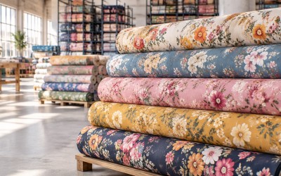Cotton Digital Print Fabric Export from Bangladesh