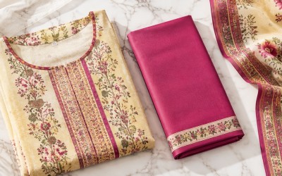 Cotton Three Piece Online in Bangladesh | Premium Women's Cotton Collection | Trativaa
