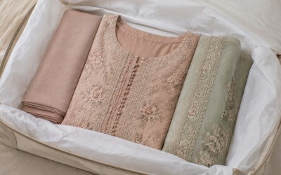 How to Store Embroidered Suits & Remove Stains