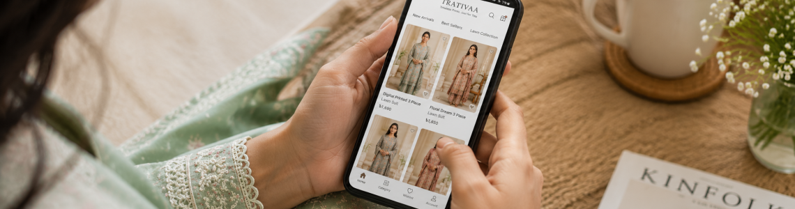 Ladies Dress Online – মোবাইলে দ্রুত কেনাকাটার গাইড | Trativaa