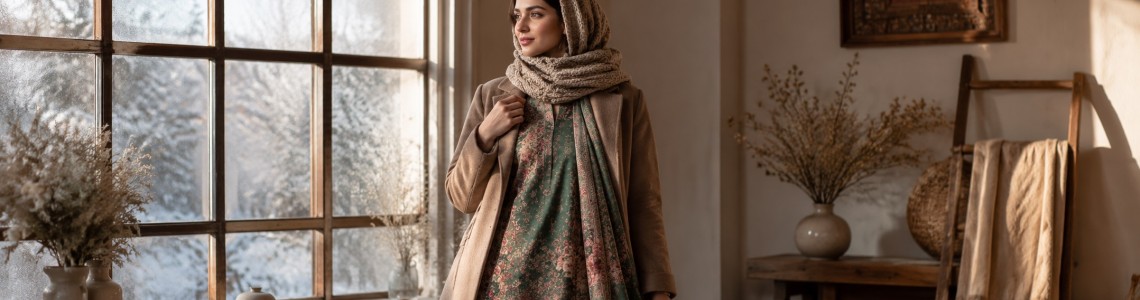 Modest Winter Outfit Ideas: Layering a Three-Piece