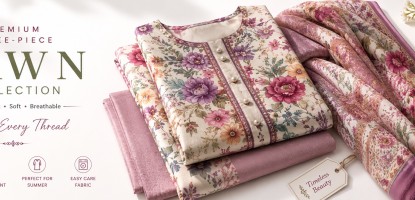 পাকিস্তানি লন থ্রি পিস (Pakistani Lawn Three Piece) — বৈশিষ্ট্য, দাম ও কেনার গাইড | Trativaa