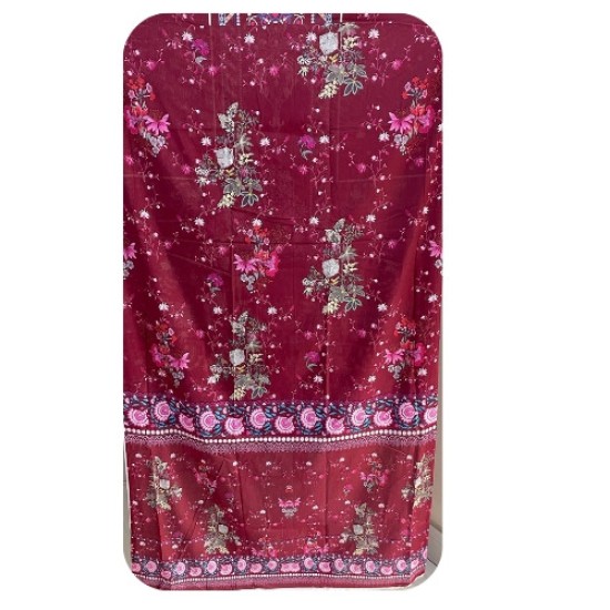 Zam Zam Premium Digital Print Cotton Fabric – Paisley & Floral Design