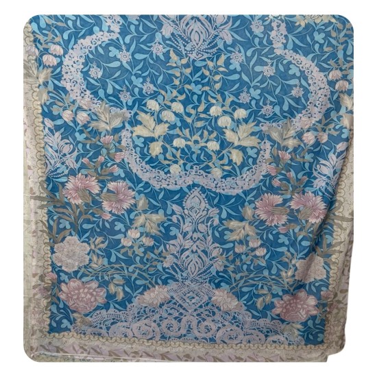 Zam Zam 3 Piece – Sky Bloom Digital Print Cotton Fabric
