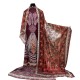 Zam Zam 3 Piece – Maroon Majesty Digital Print Cotton Fabric