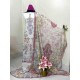 Ivory Rose Elegance Digital Print Three Piece | TV-D045