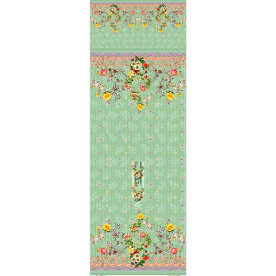Mint Blossom Lawn 3 Piece – Trativaa TV-D004