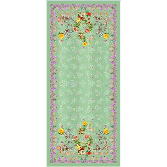 Mint Blossom Lawn 3 Piece – Trativaa TV-D004