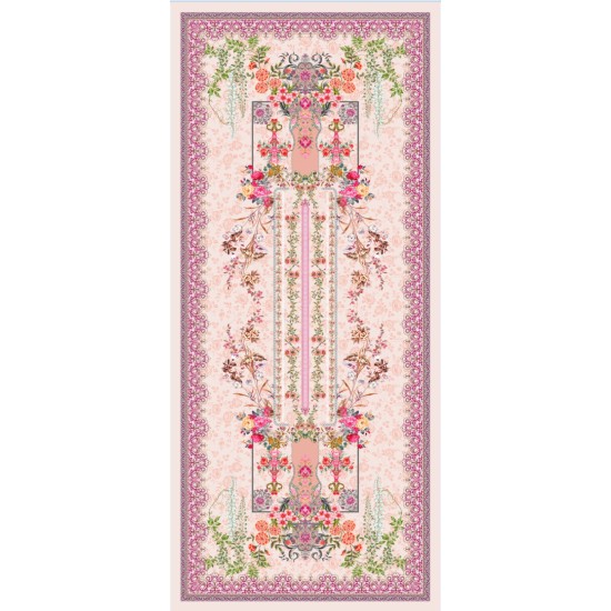 Peach Garden Lawn 3 Piece – Trativaa TV-D006