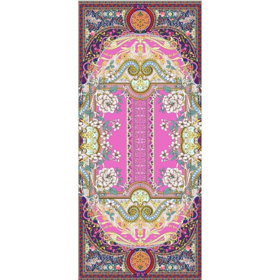 Royal Fuchsia Lawn 3 Piece – Trativaa TV-D008