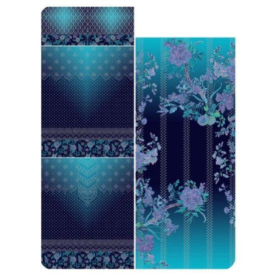 Trativaa - Mahnoor Blue | Blue Three Piece Dress