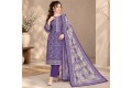 Trativaa Digital Print TV-D032 – Premium Cotton 3-Piece Dress