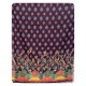 Zam Zam 3 Piece – Royal Plum Digital Print Cotton Fabric