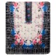 Zam Zam – Black & White Bloom Designer Cotton Fabric