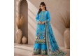 Azure Blossom Lawn 3 Piece – Trativaa TV-D009